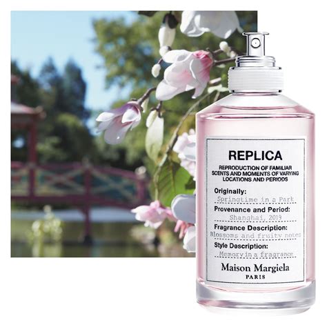 replica perfume springtime|maison margiela spring time perfume.